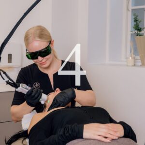 4 advent: Hudforyngende laserbehandling inkl. peeling - Rejuvenation